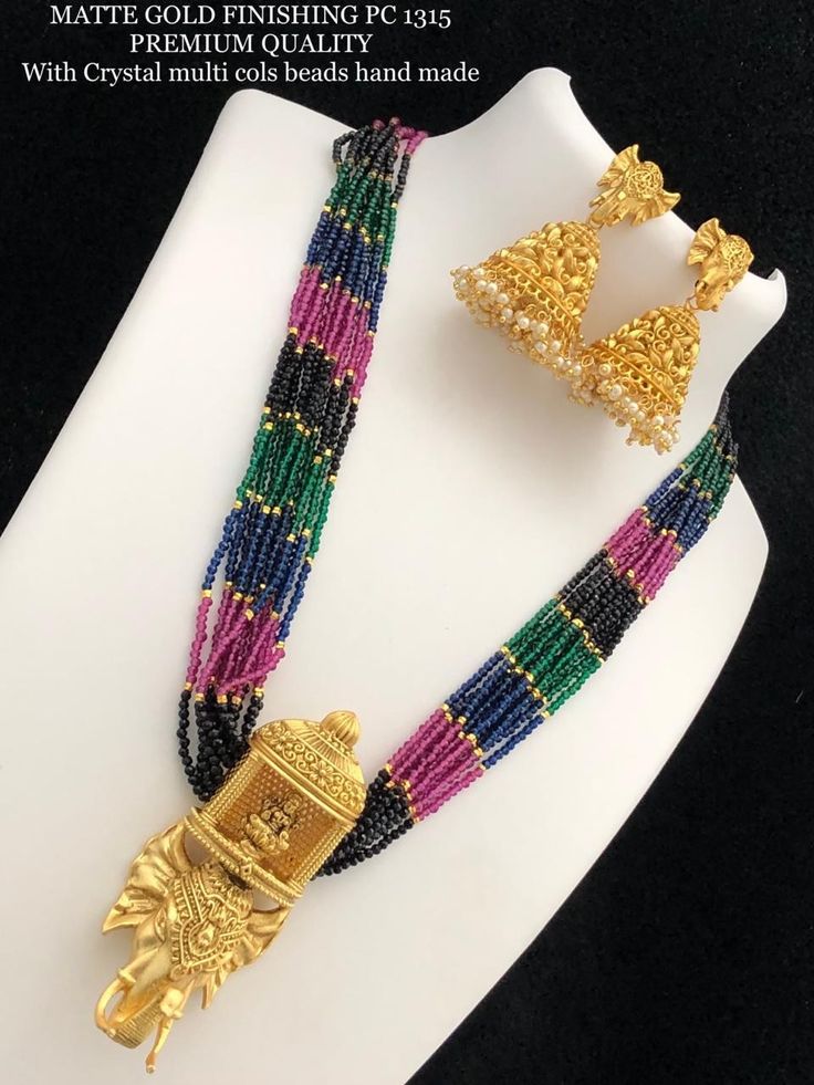 Manisha Super Rang Create Moti Necklace