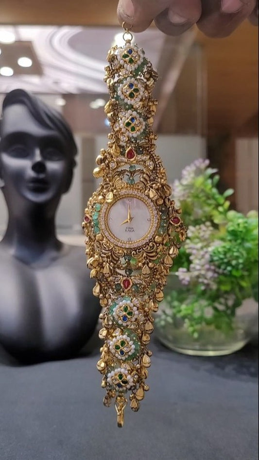 Exclusive Yellow Gold Ladies Watch From