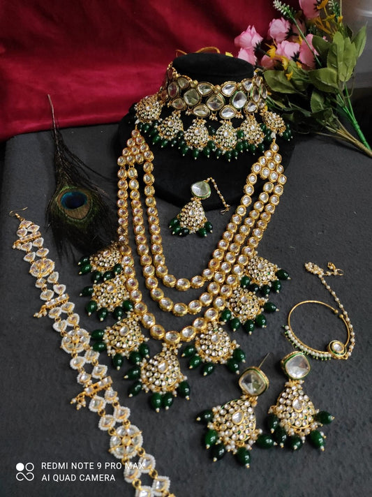 The Bombay Jewel Present Kundan Set
