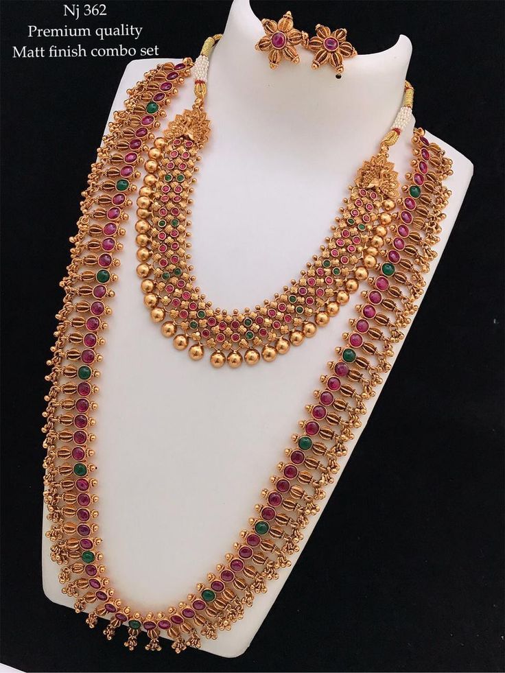 Premium Quality Haram With Gold Work