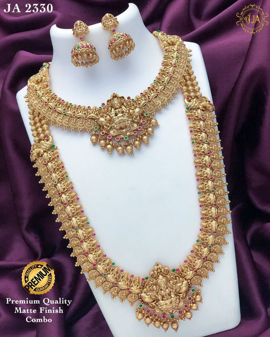 Premium Quality Combo set Matt Necklace