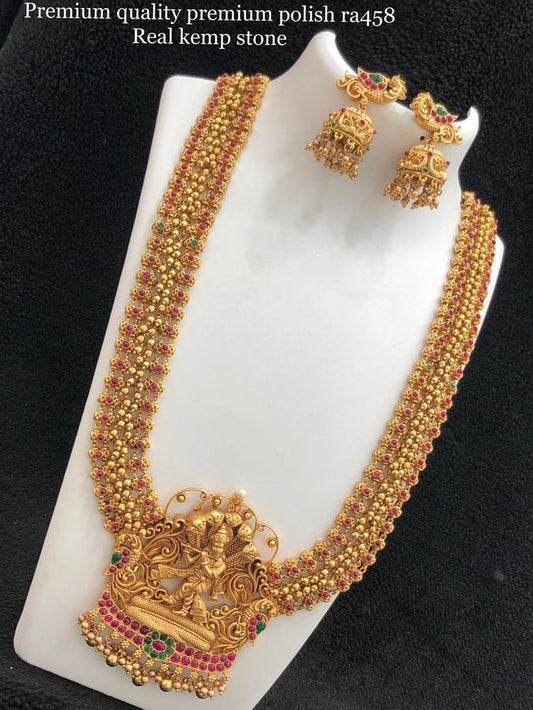 Real Kemp Designer Necklace Set